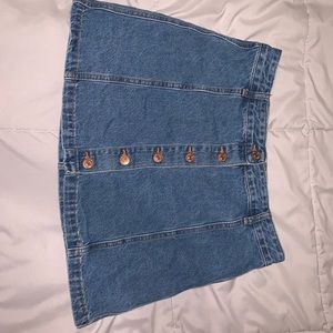 F21 Denim Skirt
